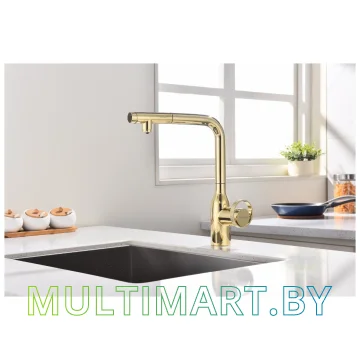Смеситель Paulmark Urban Ur213104-G (золото) картинка 2